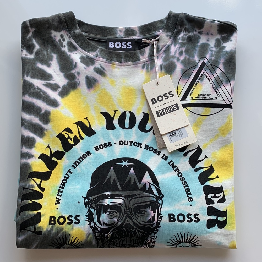 BOSS X PHIPPS Relaxed Fit Organic Cotton Tee